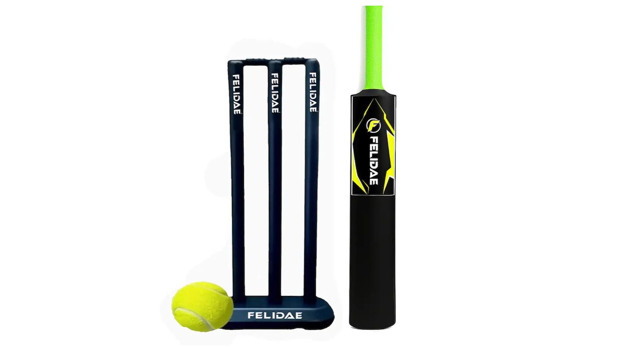Click to buy FELIDAE (Size-3) Kids Plastic Cricket Bat Kit (6-12 Years)  
