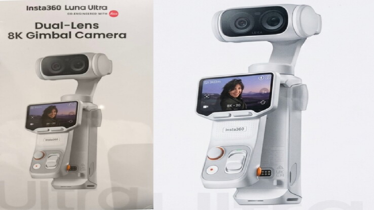 Insta360 Luna Ultra की पहली झलक! 8K वीडियो के साथ होगा रिमोट कंट्रोल फीचर!