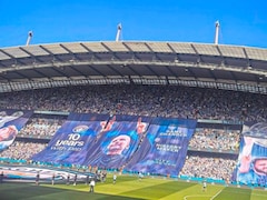 In Pics: Manchester City Fans Stunning Tifo For Pep Guardiola, Bernardo Silva And John Stones On Farewell Day