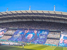 In Pics: Manchester City Fans' Stunning Tifo For Pep Guardiola, Bernardo Silva And John Stones On Farewell Day