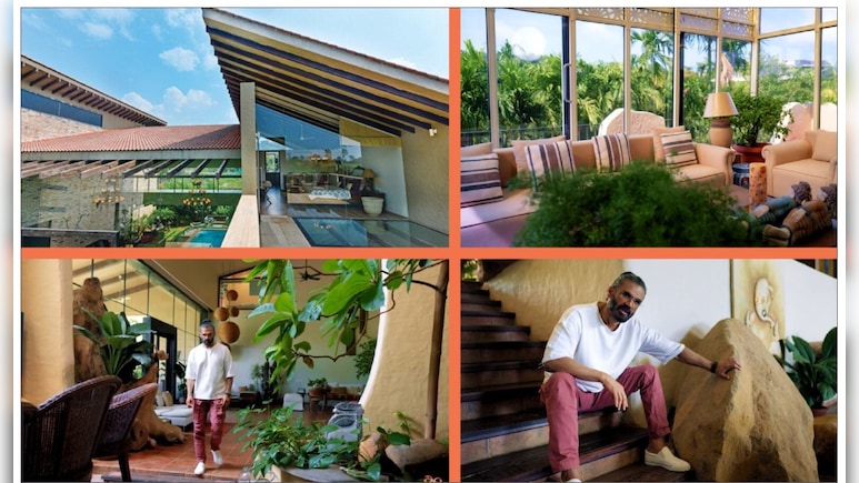 Suniel Shetty Bungalow Jahaan: खूबसूरत रिसॉर्ट सा है सुनील शेट्टी का जहान, नेचर और लग्जरी का सामंजस्य, Photos देख फटी रह जाएंगी आंखें