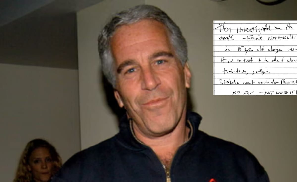 Epstein Suicide Note: एपस्टीन का सुसाइड नोट आया सामने, नाबालिग लड़कियों के कुख्यात यौन तस्कर ने मरने के ठीक पहले क्या लिखा?