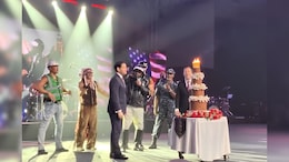 Marco Rubio's Pre-Birthday Celebration With Cake In Delhi Ft. Village People