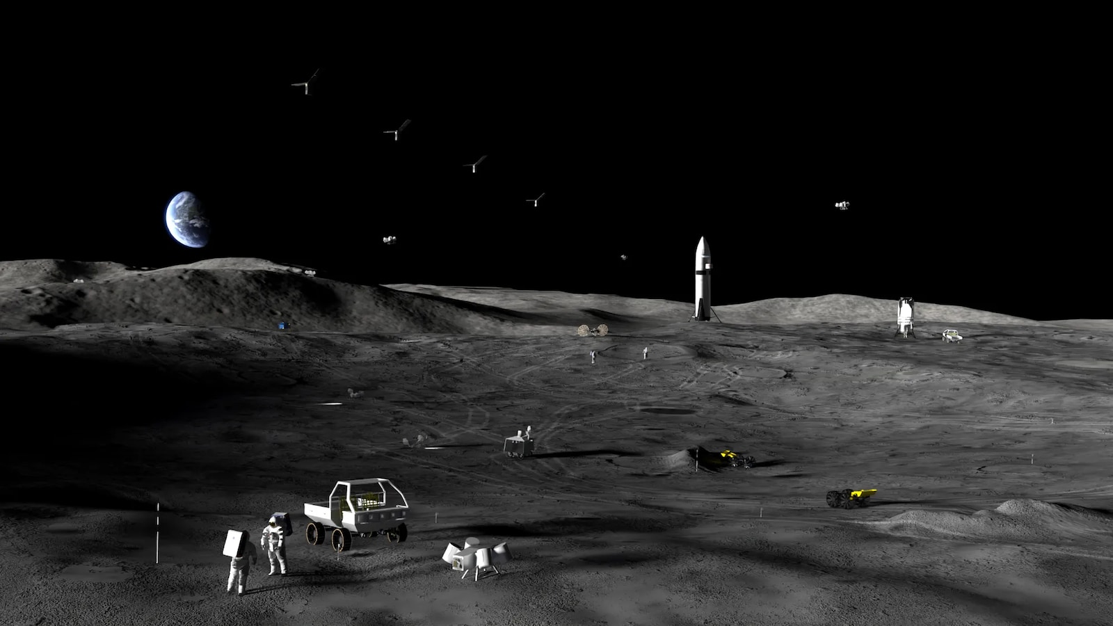 Inside NASA’s Ambitious Moon Base Plan: AI Drones, Smart Robots, Commercial Partnerships And More