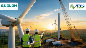 Suzlon Expects Faster EPC Orders As NTPC Green Expands Renewable Pipeline