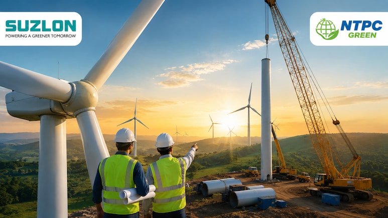 Suzlon Expects Faster EPC Orders As NTPC Green Expands Renewable Pipeline