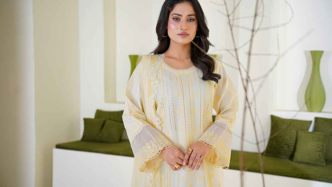 Chikankari kurtis for women at a minimum 45% off on Myntra Grand Summer Sale