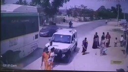 1 Dead After Speeding Scorpio Rams People Waiting For Bus In Telangana