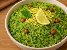 This Green Chutney Poha Is An Easy Way To Upgrade Your Regular Breakfast