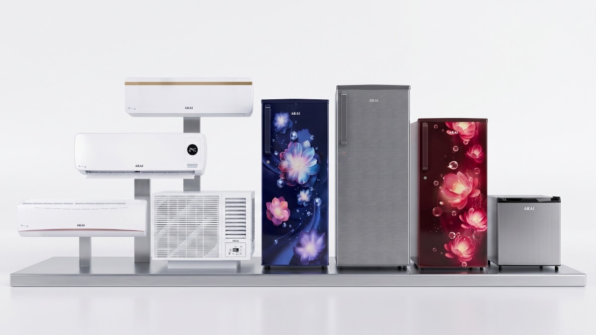 AKAI Summer Collection भारत में लॉन्च; बजट से प्रीमियम तक, फ्रिज और AC की लंबी रेंज