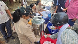 Caps, Cold Water, ORS: Delhi's Heat Relief Vans See Rush As City Sizzles At 46 Degrees