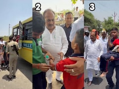 कानपुर में बच्चों से भरी स्कूल बस और ट्रक की जोरदार भिड़ंत, बच्चों की चीख पुकार से पसीजा मंत्री का दिल काफिला रोककर मदद में जुटे