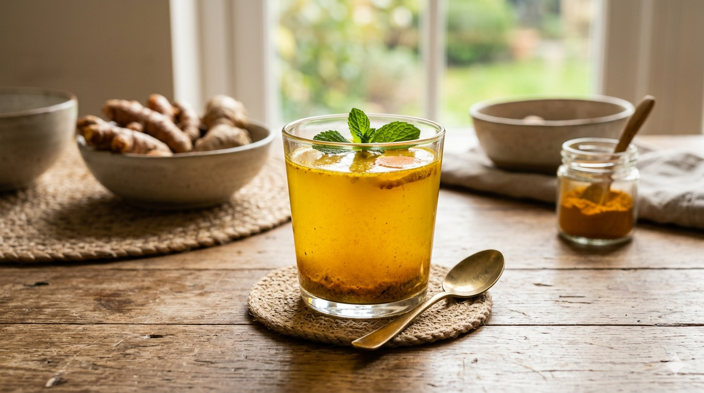 For most people, drinking turmeric water in moderate amounts is generally safe
