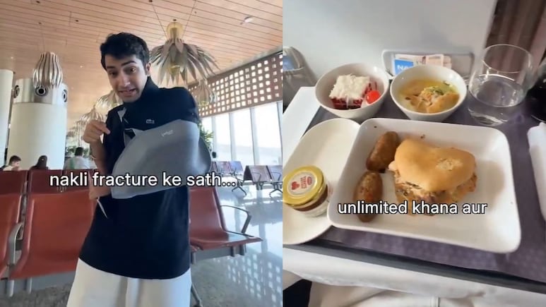 Influencer Sarthak Sachdeva Faked Injury For Air India Business Class Upgrade, Faces Backlash