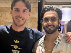 Ranveer Singh Shares First Post Amid <i>Don 3</i> Exit Row, Meets Arsenal Star Declan Rice