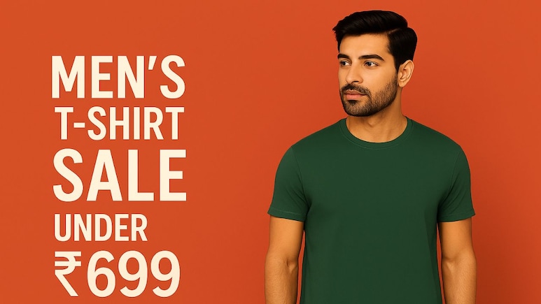 बंपर डिस्&zwj;काउंट, Mens T-Shirt मिल रही हैं सिर्फ ₹699 में, Sale ऐसी की चाहकर भी नहीं कर पाएंगे इग्&zwj;नोर
