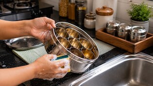 Masala Boxes Cleaning Tips: मसाले के डिब्बों पर जम गई है तेल की चिपचिपी परत? इन आसान तरीकों से करें मिनटों में साफ