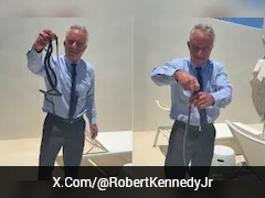 Watch: RFK Jr Gets Bitten On Hand After Wrestling Snakes In Bizarre Video