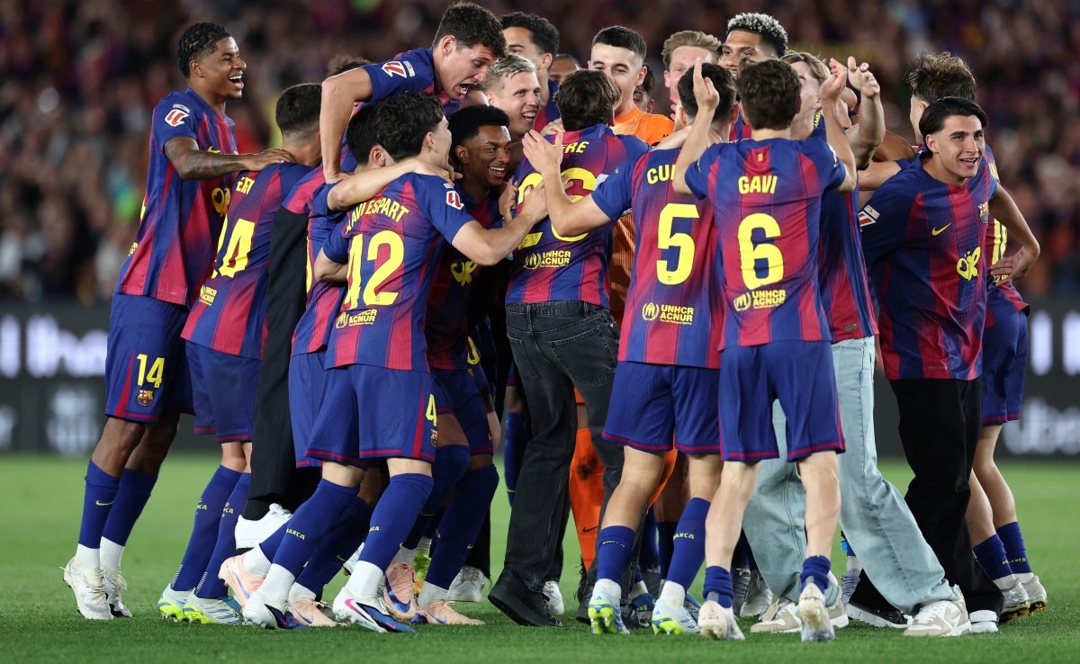 Lionel Messi Congratulates Barcelona On Back-To-Back La Liga Title Wins