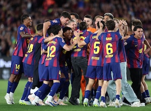Lionel Messi Congratulates Barcelona On Back-To-Back La Liga Title Wins