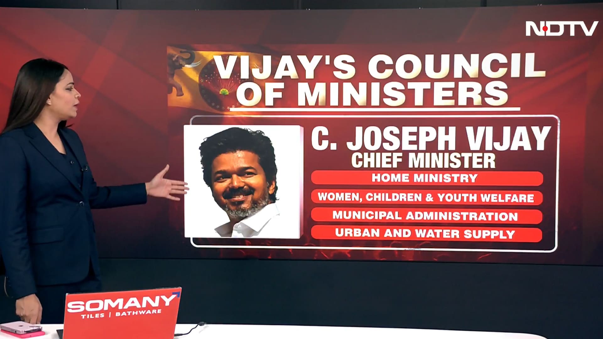 Who Got What? Full Breakdown Of Vijay Government's Ministries