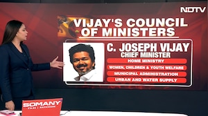 Who Got What? Full Breakdown Of Vijay Government's Ministries