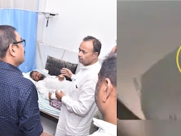 तूफान में 50 फीट ऊपर उड़ने वाले नन्हे मियां से मिले प्रभारी मंत्री, बेहतर चिकित्सा व्यवस्था के दिए निर्देश
