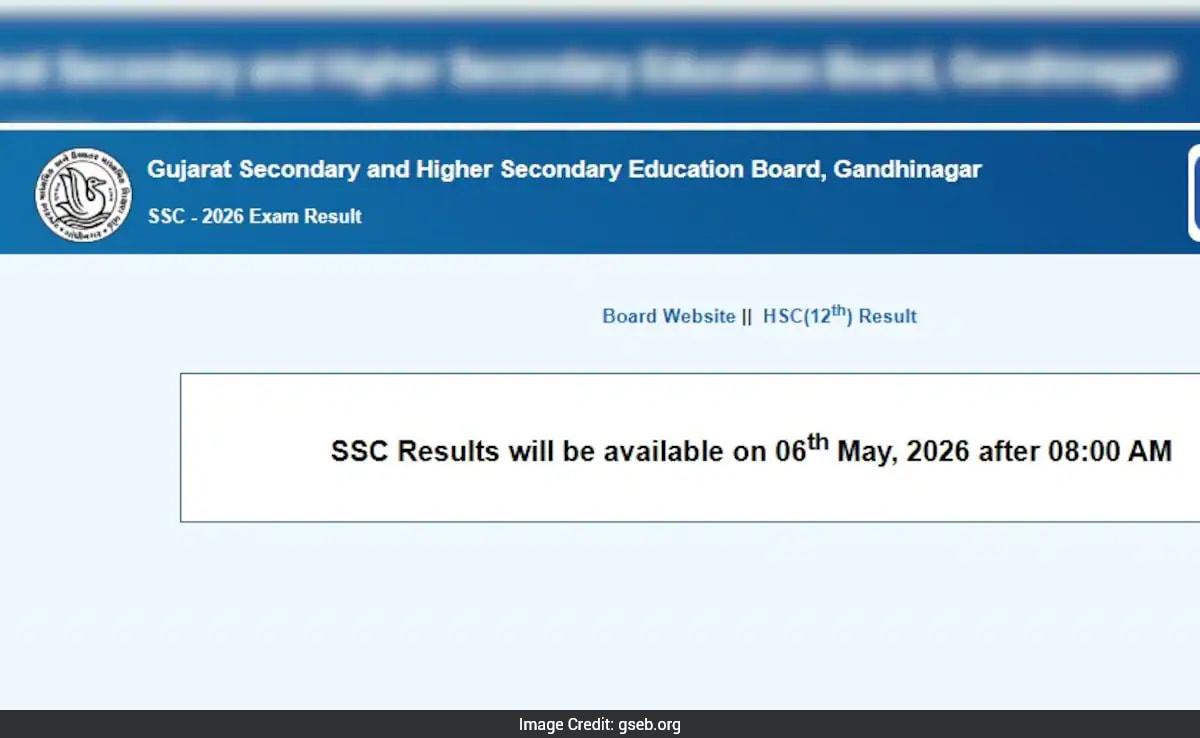 GSEB SSC Result 2026 LIVE: Gujarat Board 10th Result Today At 8 AM, Check gseb.org Link, Seat Number Login