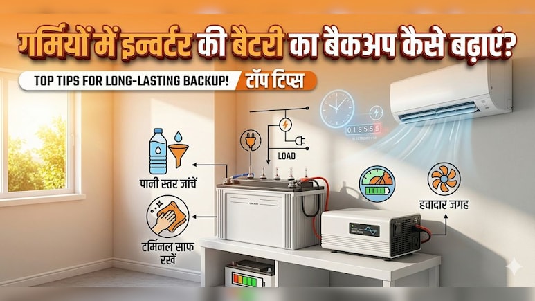 छुट्टियों में जा रहे हैं बाहर? इन्वर्टर बैटरी की सेटिंग में करें ये एक बदलाव, लंबी चलेगी बैटरी, बचेंगे पैसे