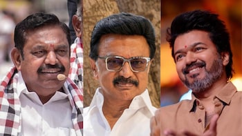 Tamil Nadu Election Results: DMK Takes Early Lead On 61 Seats, ADMK+ Ahead On 36, TVK On 32