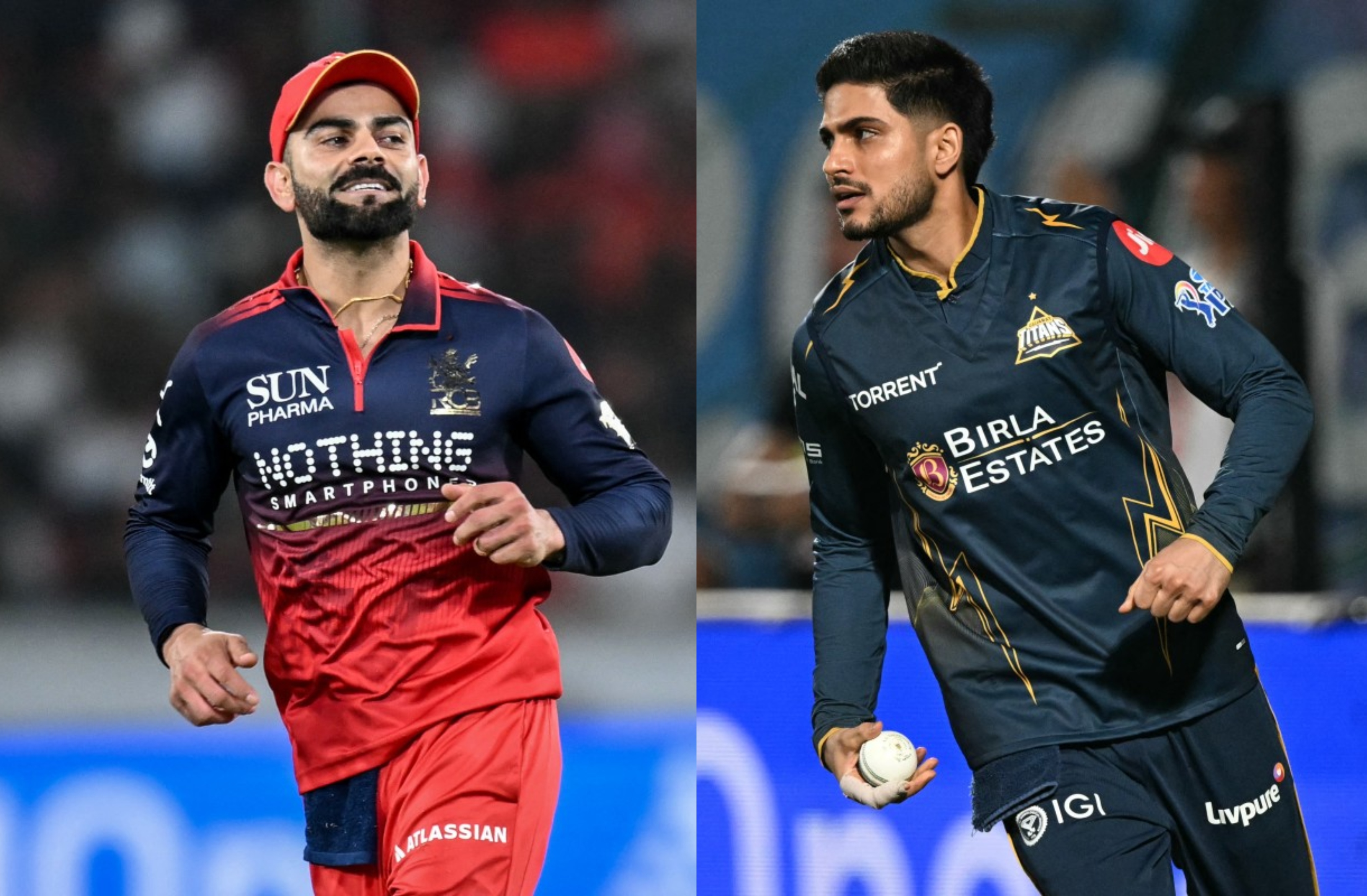 RCB vs GT LIVE Score: साई सुदर्शन-शुभमन गिल की जोड़ी तोड़ पाएगी कोहली-डिविलियर्स का रिकॉर्ड?