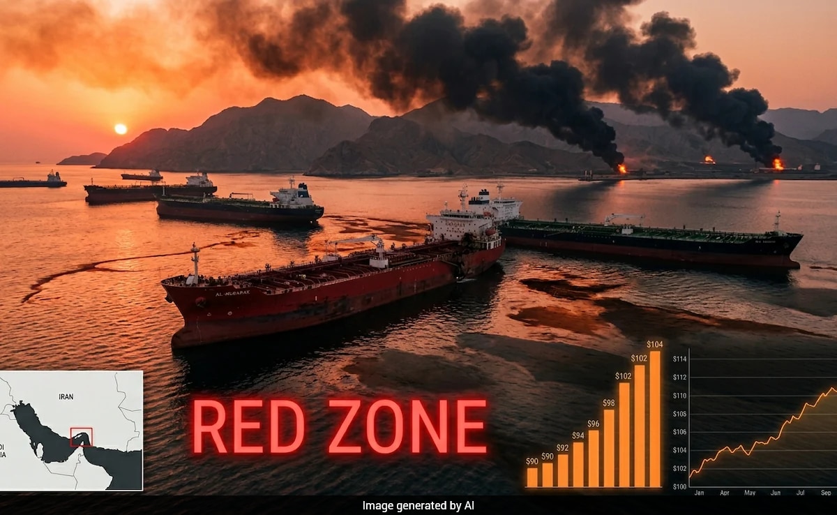 Strait Of Hormuz Shutdown, Oil Supply Crisis Triggers 'Red Zone' Warning