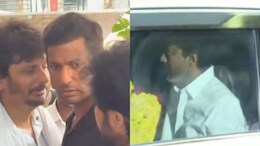 RB Choudary Funeral: Actor Vishal Consoles Grieving Jiiva, TVK Chief Vijay Pays Last Respects