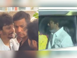 RB Choudary Funeral: Actor Vishal Consoles Grieving Jiiva, TVK Chief Vijay Pays Last Respects
