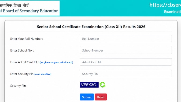 CBSE Class 12 Result 2026 Latest Update: Marksheet Expected Shortly @cbse.gov.in