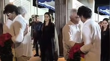 Watch: Vijay-Trisha Hug Ajith Kumar After Mother Mohini Mani's Death