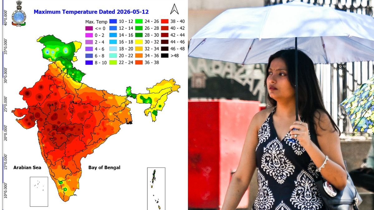 तपती धरती, जलता आसमान: 17 शहरों में पारा 44°C के पार, गर्मी से 'लाल' हुआ देश का नक्शा