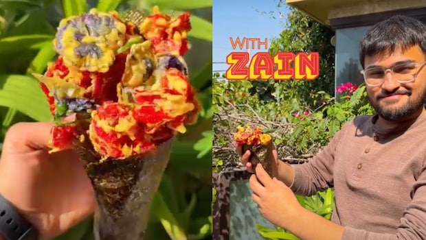 Viral Video: This Bouquet Made Of Flower Fritters Looks Too Pretty To Eat