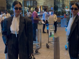 Tara Sutaria Pairs A Rs 65,000 Blazer With A Rs 4.9 Lakh Dior Bag As She Leaves For Cannes