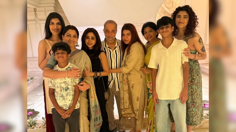 Khushbu Sundar Shares Photo With Aarti Ravi And Kids, Calls Them "Family" Amid Feud With Ravi Mohan