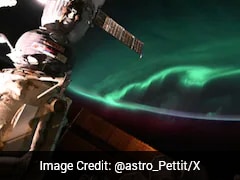 "This Never Gets Old": Astronaut Shares Mesmerising Aurora Visuals From Space