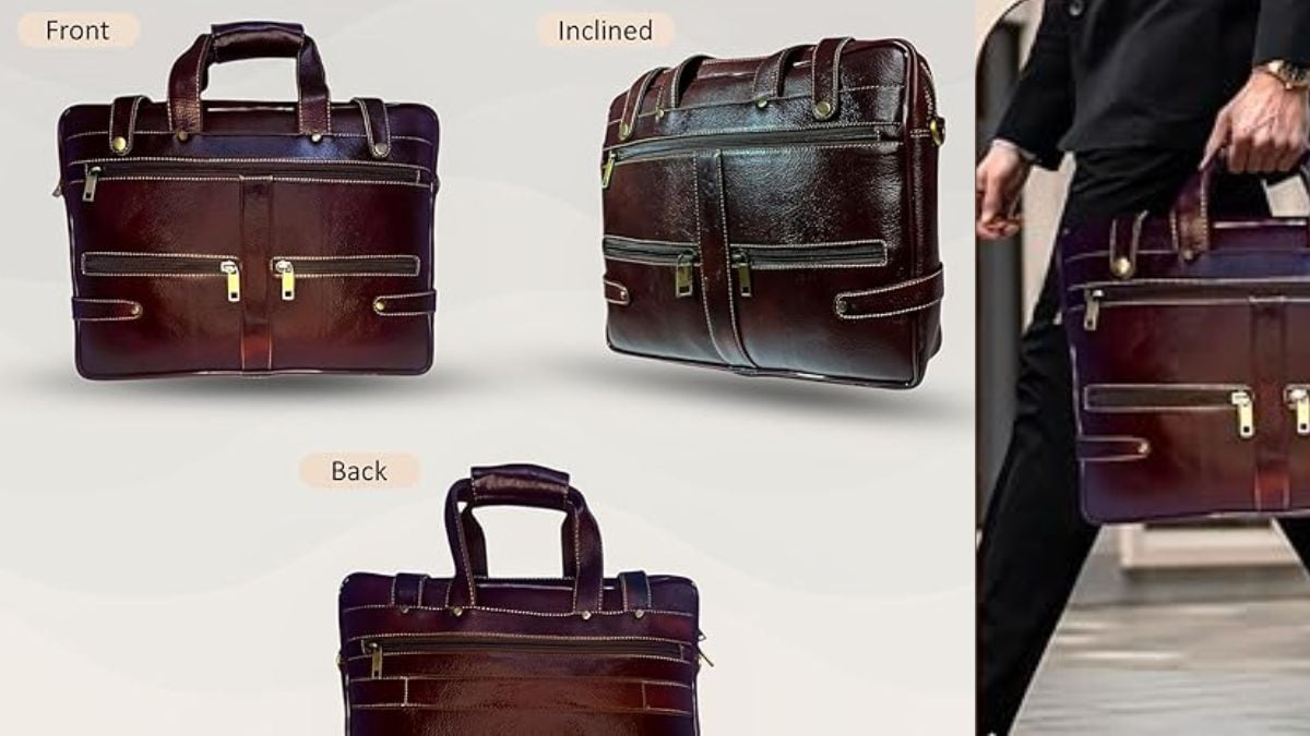 Identify authentic leather bags online by inspecting stitching details and watching for seller red flags.