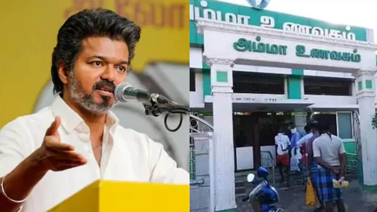 Tamil Nadu Chief Minister Vijay Orders Revamp Of Amma Canteens