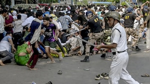 Clashes At Kolkata's Park Circus, Several Detained After Stone Pelting