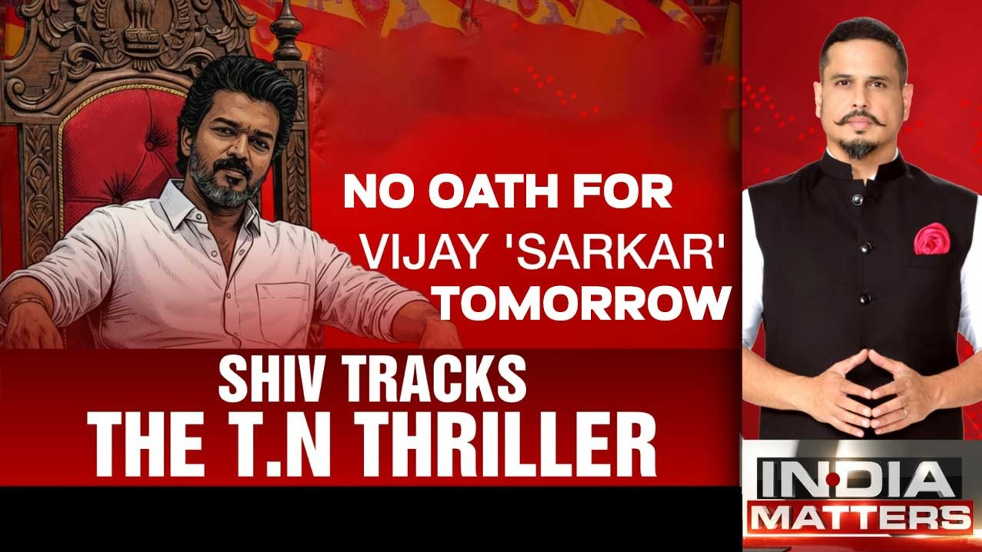 Governor Not Convinced Vijay Has Majority, No Oath Tomorrow: Sources