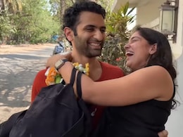 VIDEO: आयुष्मान गोद में उठा कर लाए गर्लफ्रेंड समीक्षा, अर्चना पूरन सिंह ने खुशी से किया 'छोटी बहू' का स्वागत