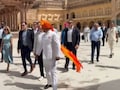 US विदेशी मंत्री को भा गया जयपुर का शीश महल, पारंपरिक वाद्य यंत्र 'रावणहत्था' देख पूछा- ये क्या है