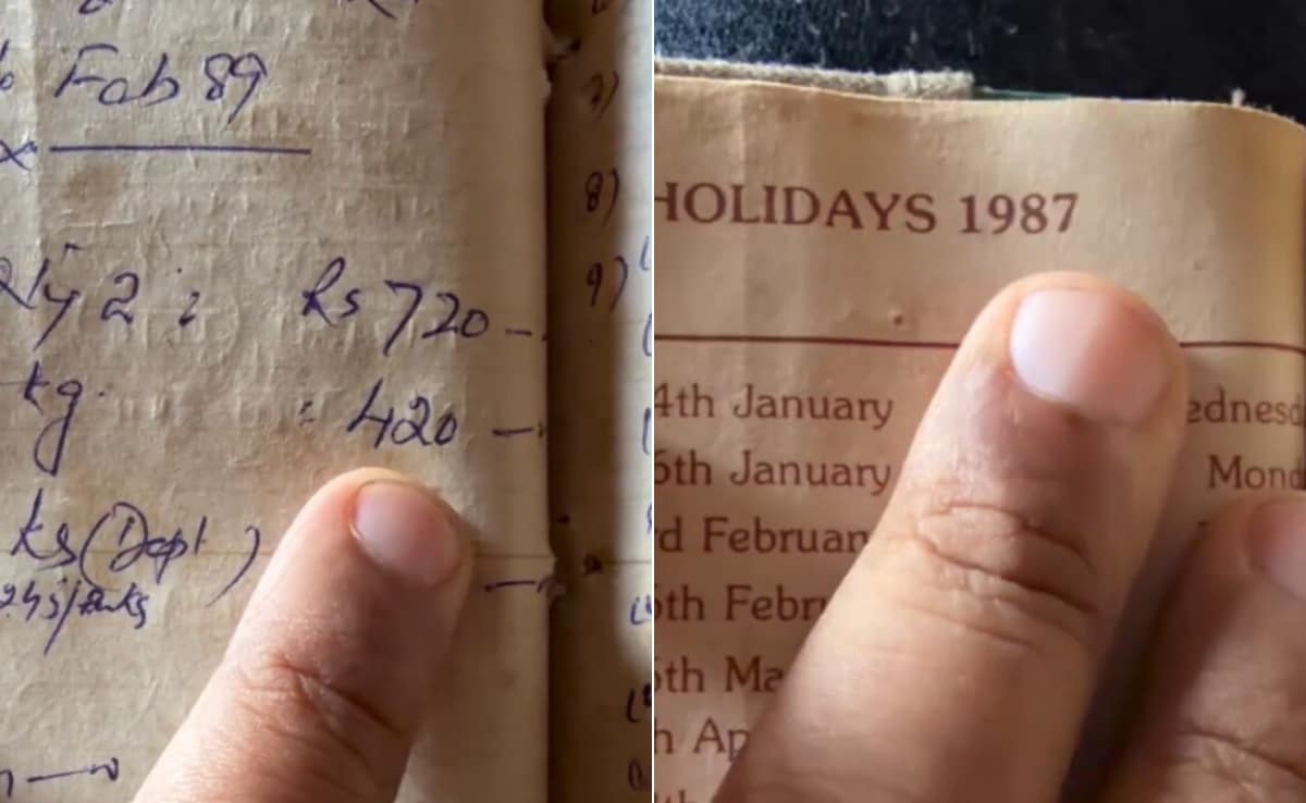 'दादा जी' की पुरानी डायरी ने उड़ाए होश! 1 रुपये में किलो भर आलू..7 रुपये में घी, 1989 का बिल देख रह जाएंगे दंग