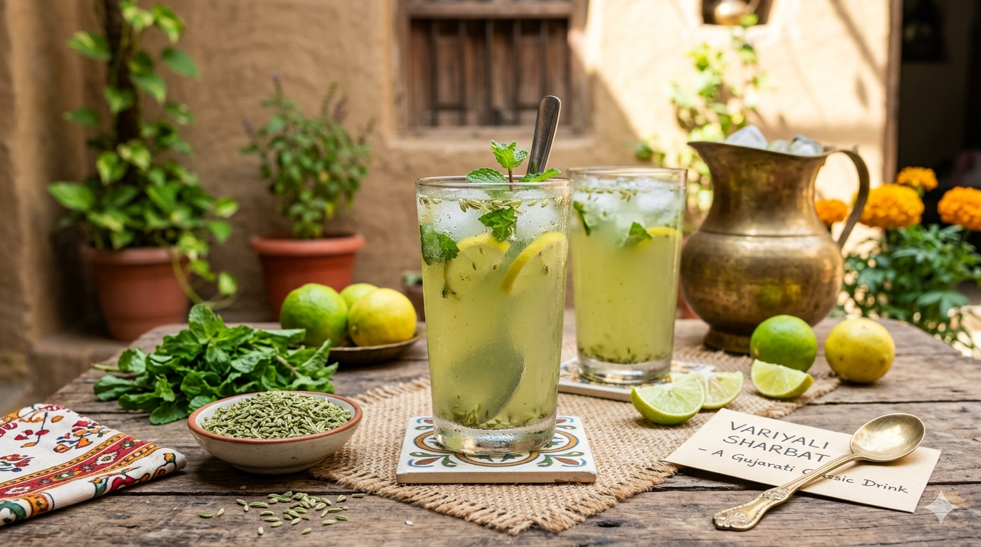 Stay Cool With Variyali Sharbat: A Gujarati Traditional Drink