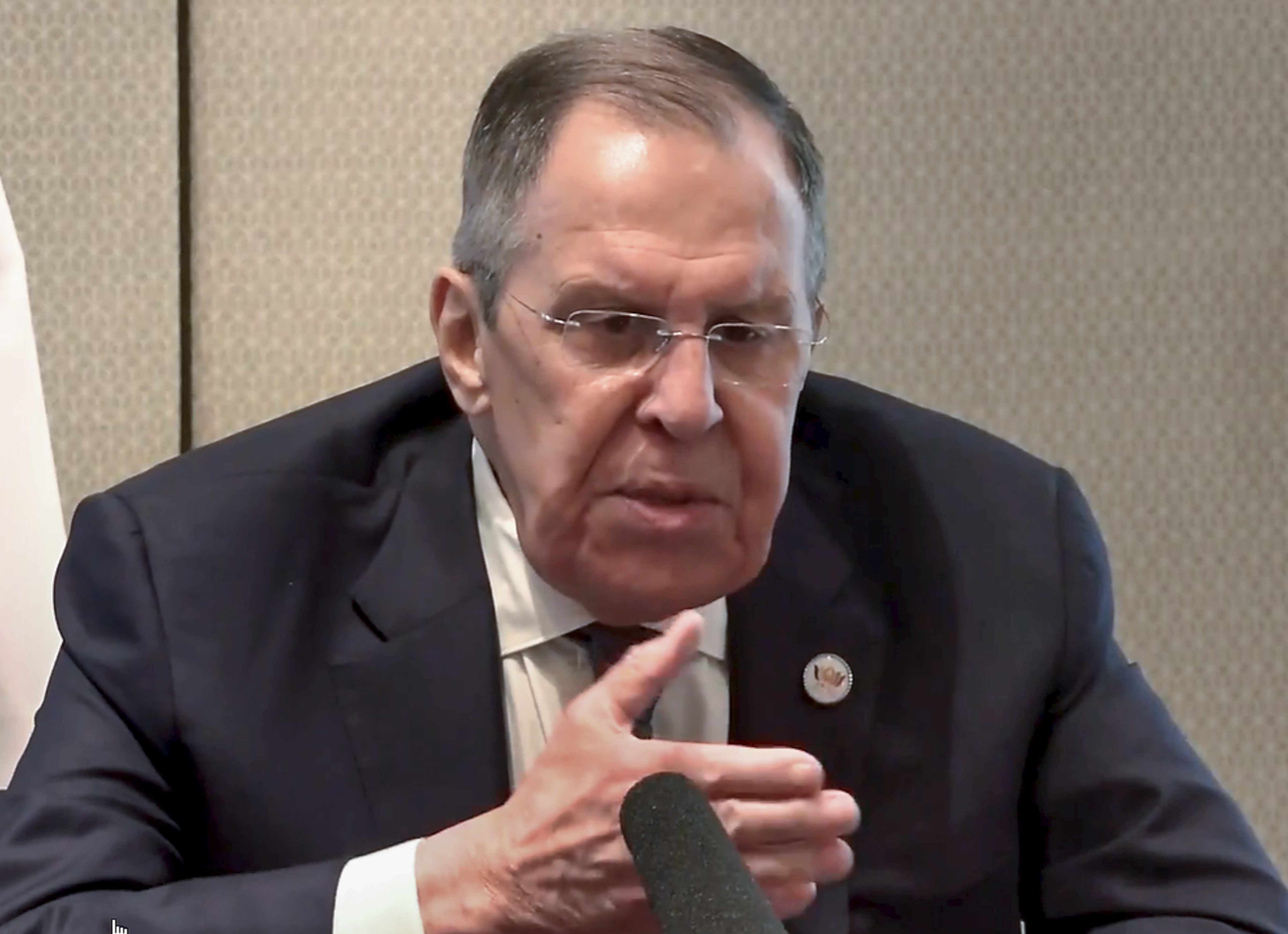 "They Will Take Out Gun": Russian Minister Warns Journalist At Delhi Briefing